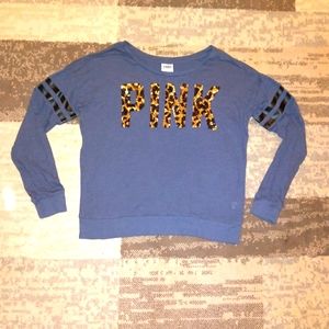 VS Pink long sleeve bling
